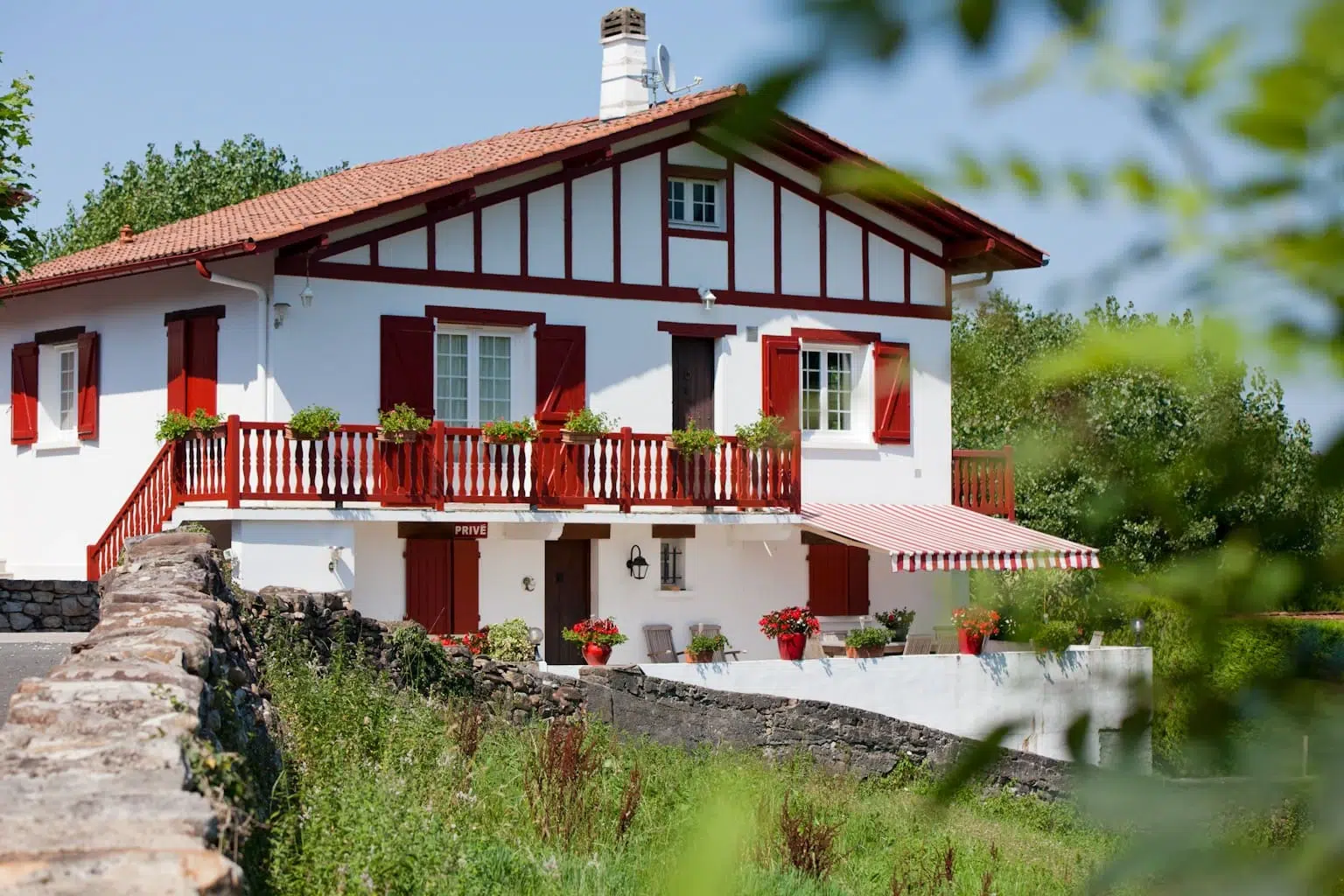 camping a sarre pays basque