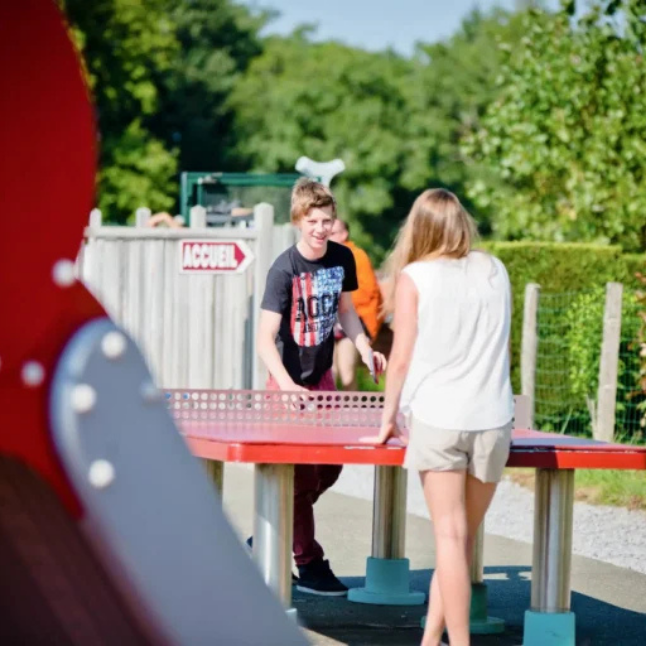 camping a sare ping pong