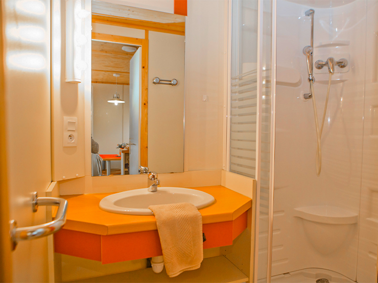 salle de bain chalet